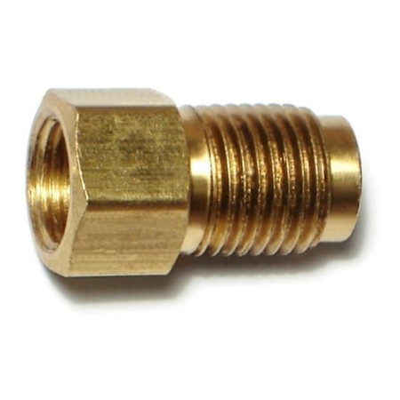 MIDWEST FASTENER 1/4FIP x 5/16MIP Brass Conversion Adapters 4PK 76372
